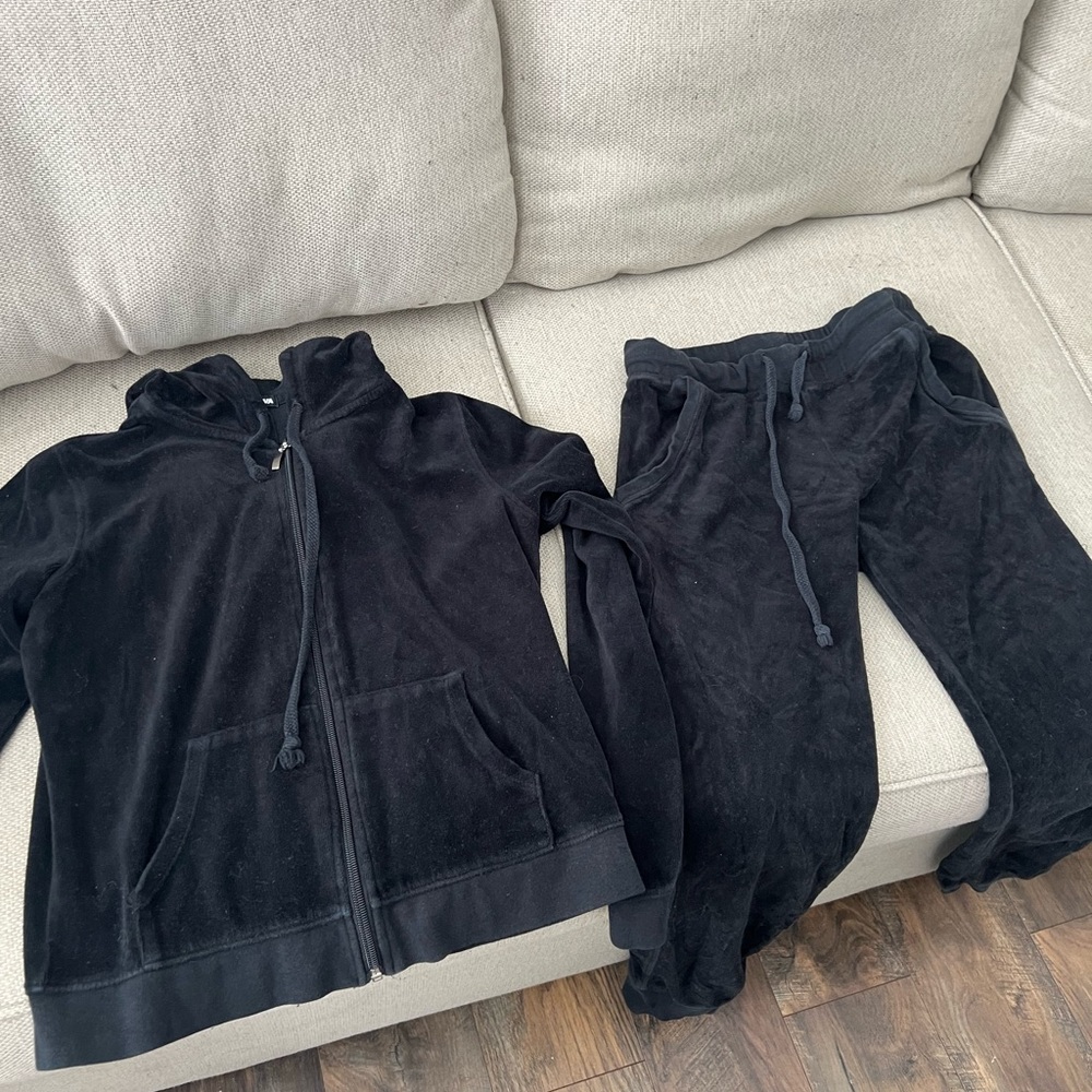 black fashion nova set